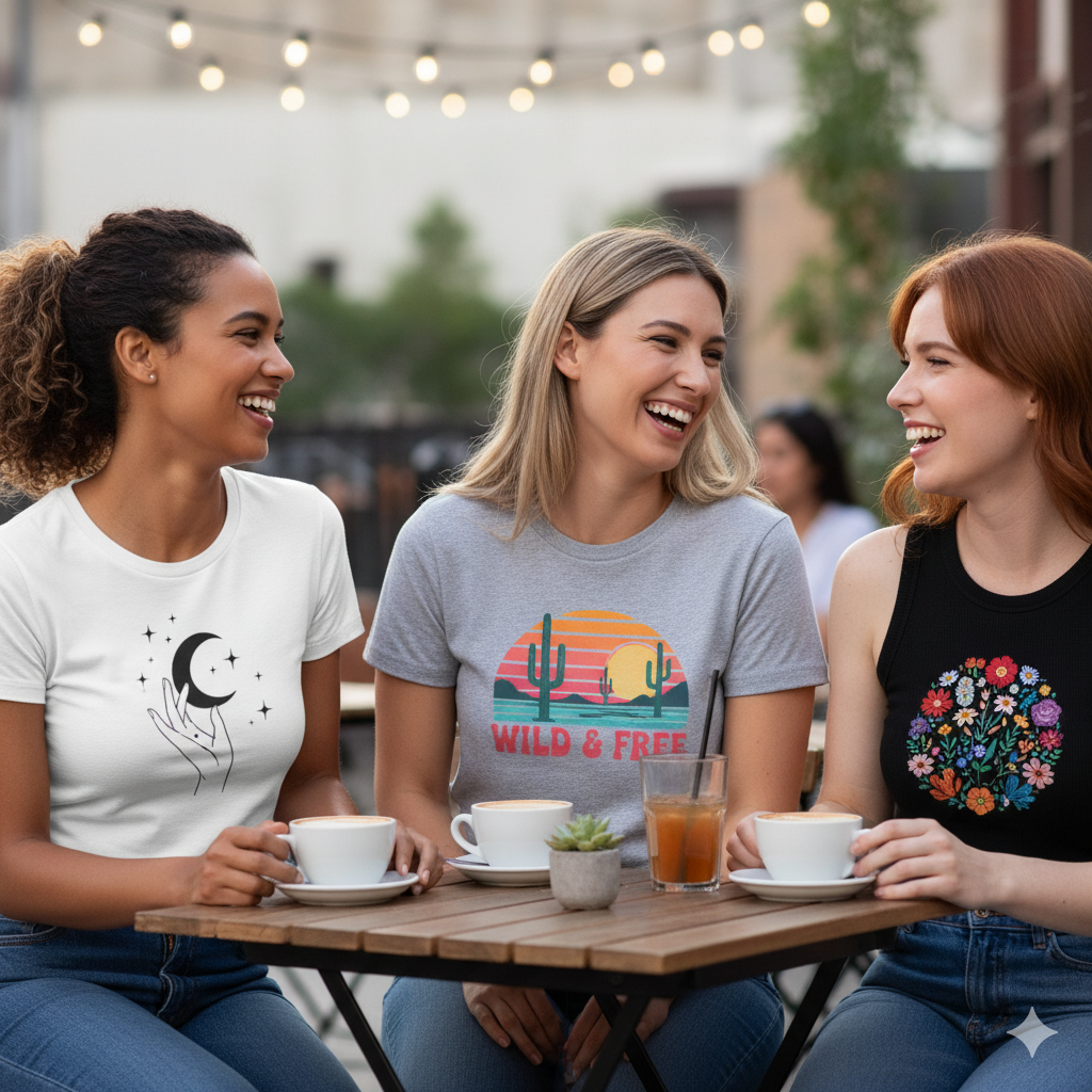 Custom Printed T-Shirts and Unique Graphic Tees: Trendy, Eco-Friendly Fashion