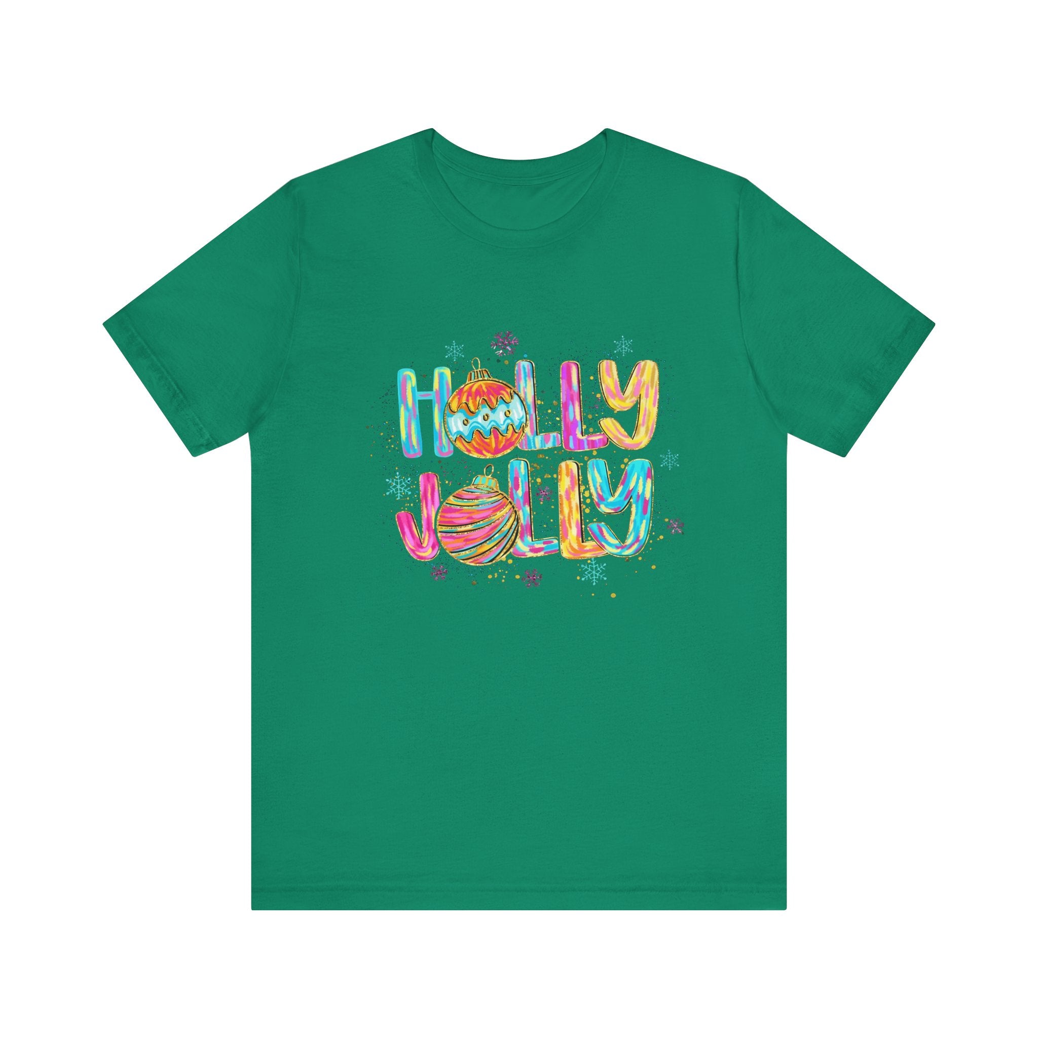 Joyful Holiday Unisex Tee | Perfect Christmas Gift, Festive Shirt, Holly Jolly Tee, Holiday Party Apparel, Cozy Winter Wear