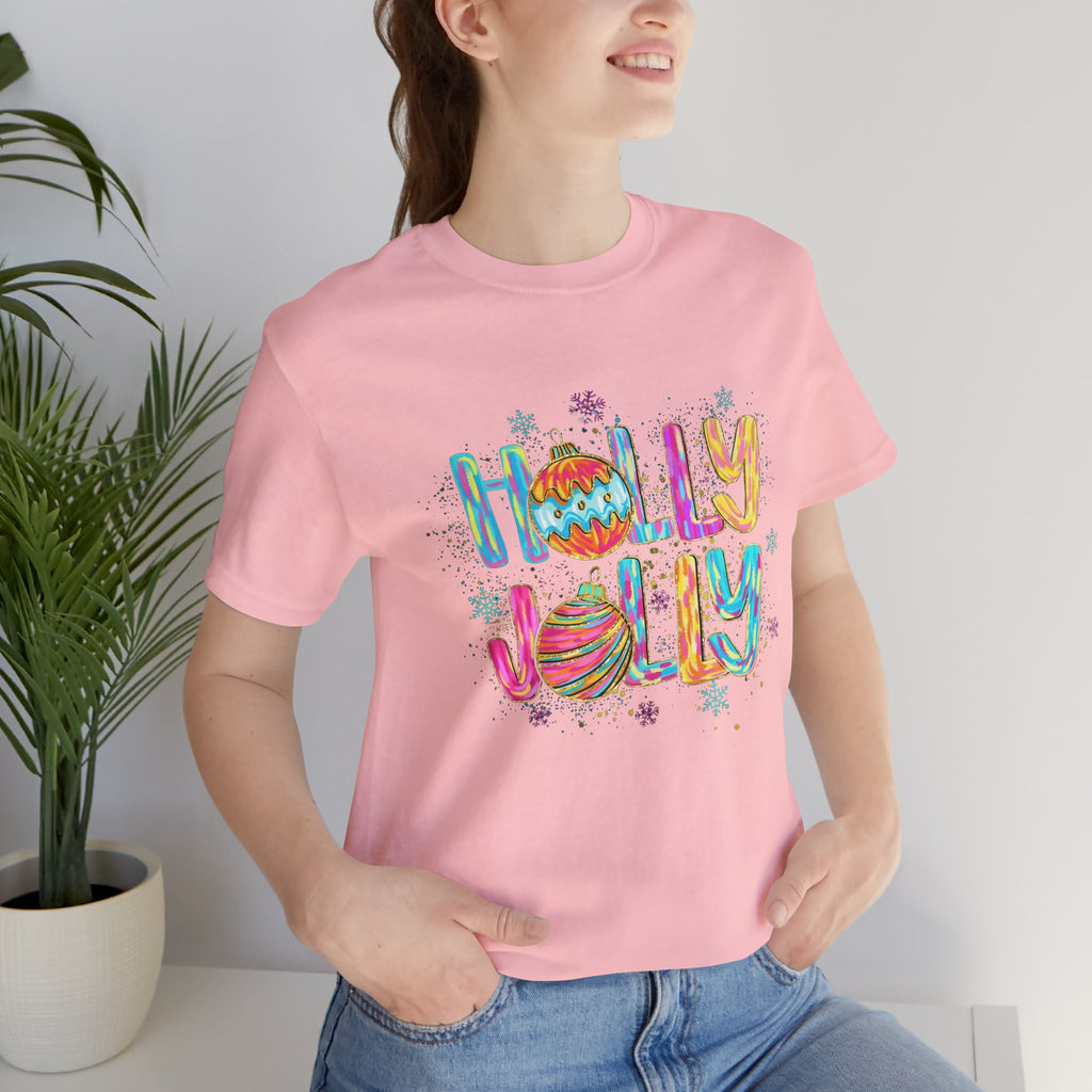 Joyful Holiday Unisex Tee | Perfect Christmas Gift, Festive Shirt, Holly Jolly Tee, Holiday Party Apparel, Cozy Winter Wear