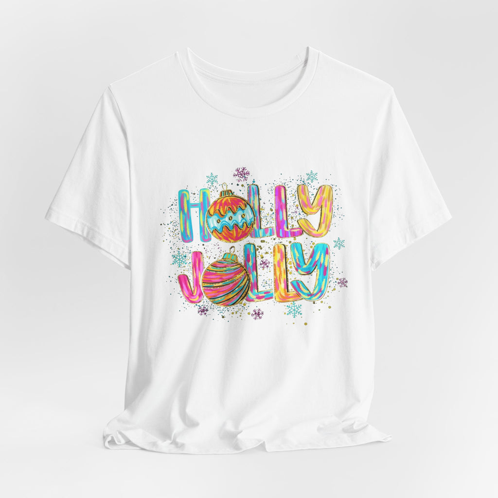 Joyful Holiday Unisex Tee | Perfect Christmas Gift, Festive Shirt, Holly Jolly Tee, Holiday Party Apparel, Cozy Winter Wear