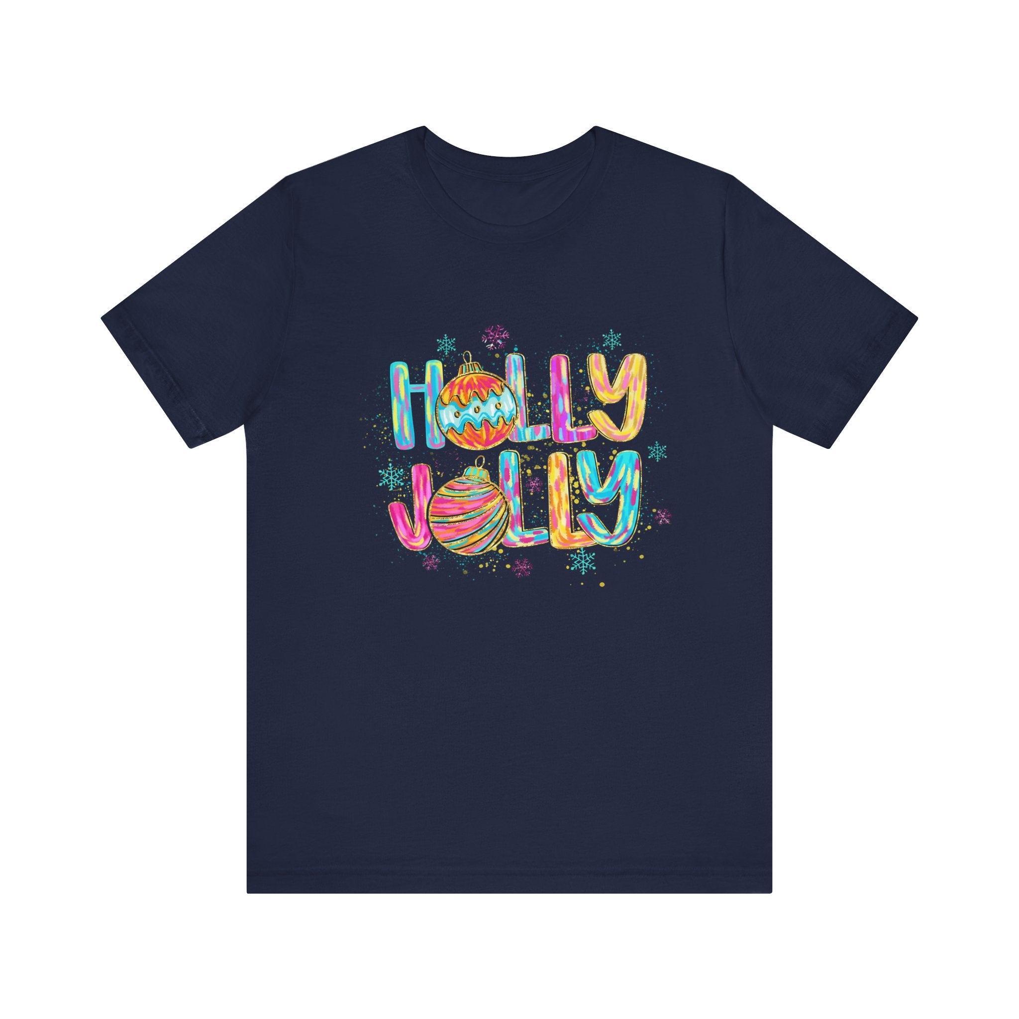 Joyful Holiday Unisex Tee | Perfect Christmas Gift, Festive Shirt, Holly Jolly Tee, Holiday Party Apparel, Cozy Winter Wear
