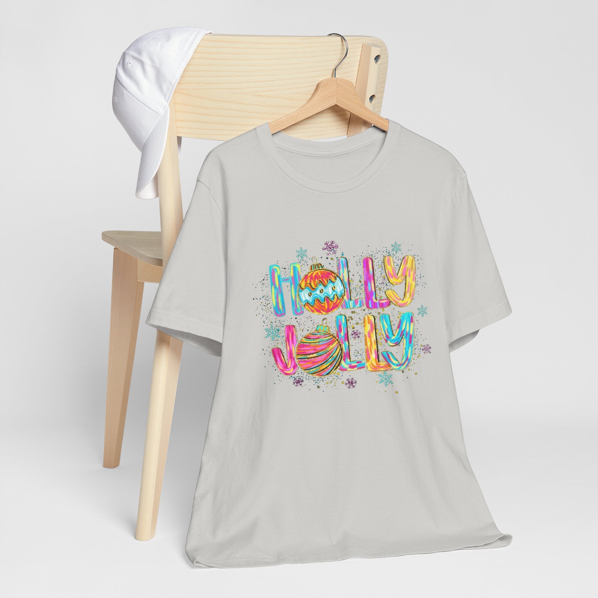 Joyful Holiday Unisex Tee | Perfect Christmas Gift, Festive Shirt, Holly Jolly Tee, Holiday Party Apparel, Cozy Winter Wear