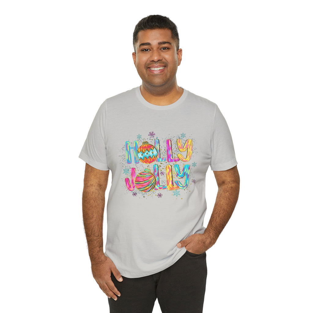 Joyful Holiday Unisex Tee | Perfect Christmas Gift, Festive Shirt, Holly Jolly Tee, Holiday Party Apparel, Cozy Winter Wear