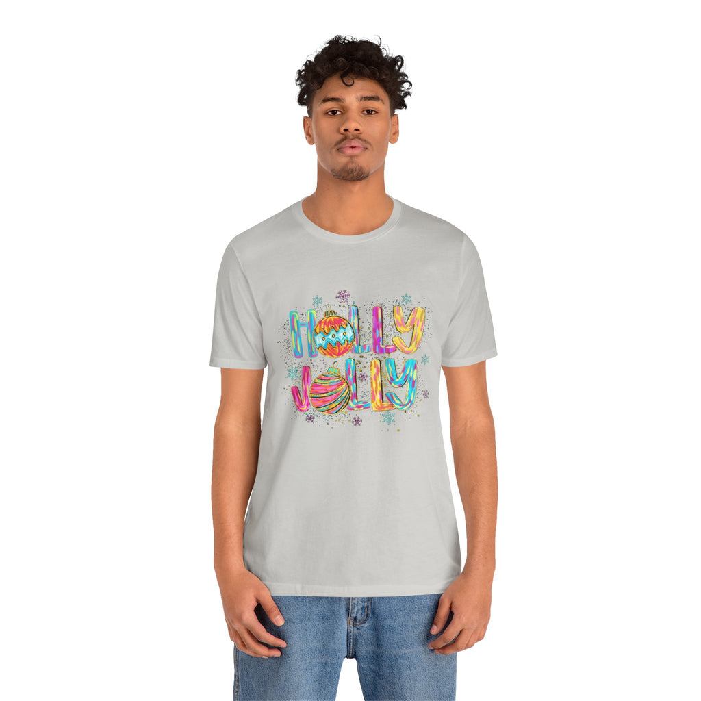 Joyful Holiday Unisex Tee | Perfect Christmas Gift, Festive Shirt, Holly Jolly Tee, Holiday Party Apparel, Cozy Winter Wear