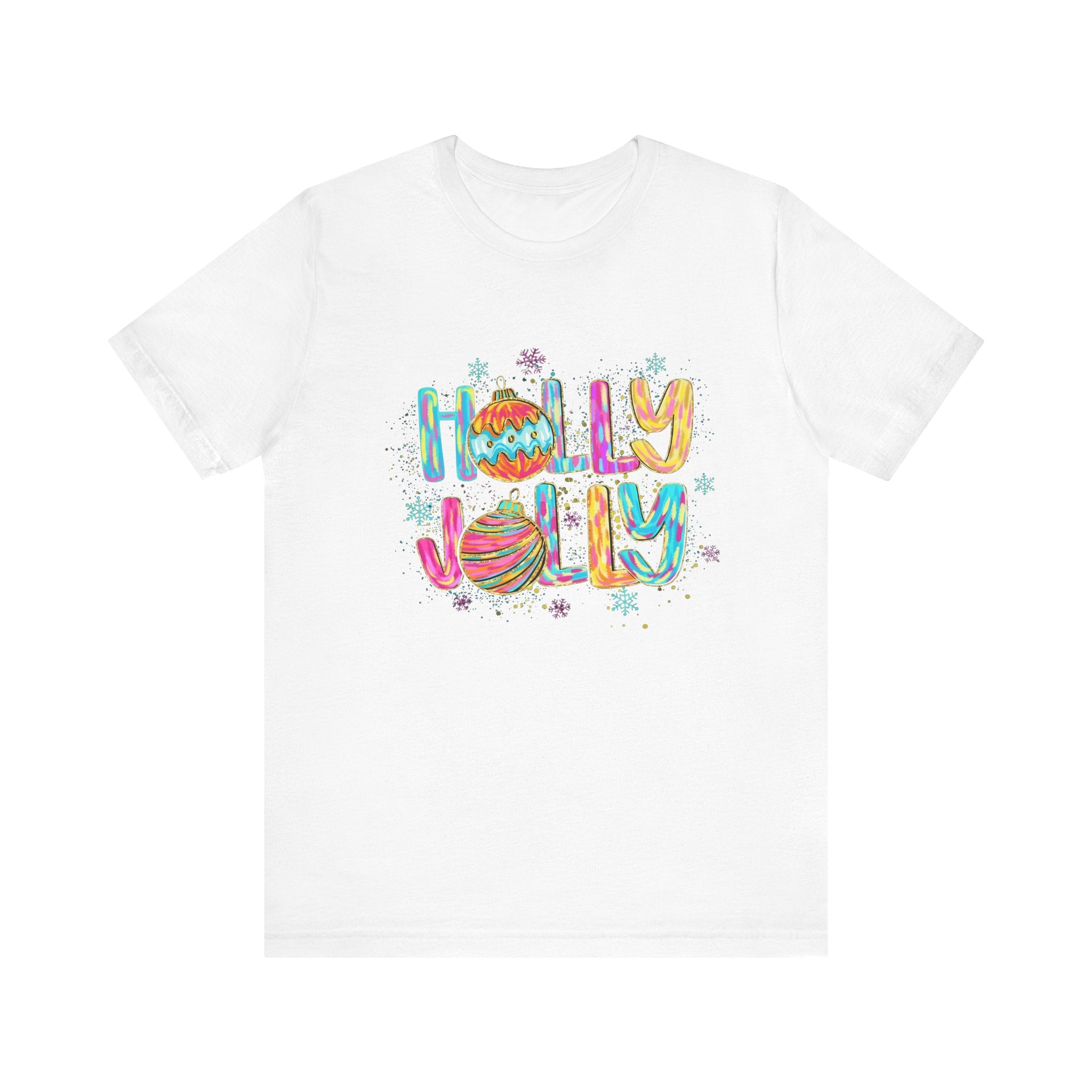 Joyful Holiday Unisex Tee | Perfect Christmas Gift, Festive Shirt, Holly Jolly Tee, Holiday Party Apparel, Cozy Winter Wear