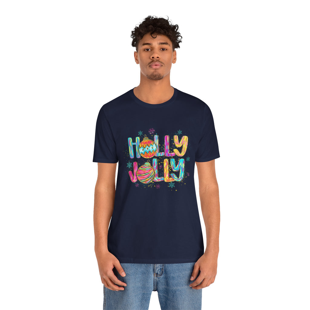 Joyful Holiday Unisex Tee | Perfect Christmas Gift, Festive Shirt, Holly Jolly Tee, Holiday Party Apparel, Cozy Winter Wear