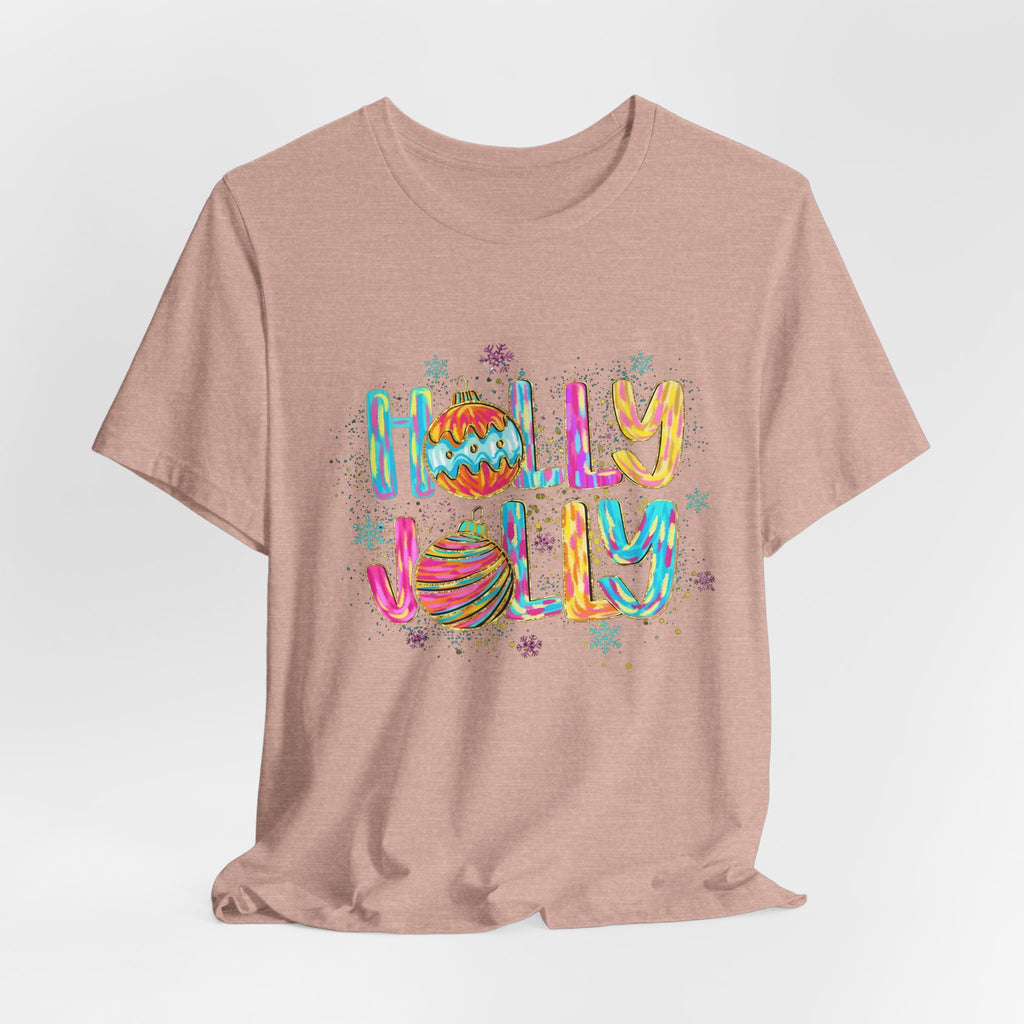 Joyful Holiday Unisex Tee | Perfect Christmas Gift, Festive Shirt, Holly Jolly Tee, Holiday Party Apparel, Cozy Winter Wear
