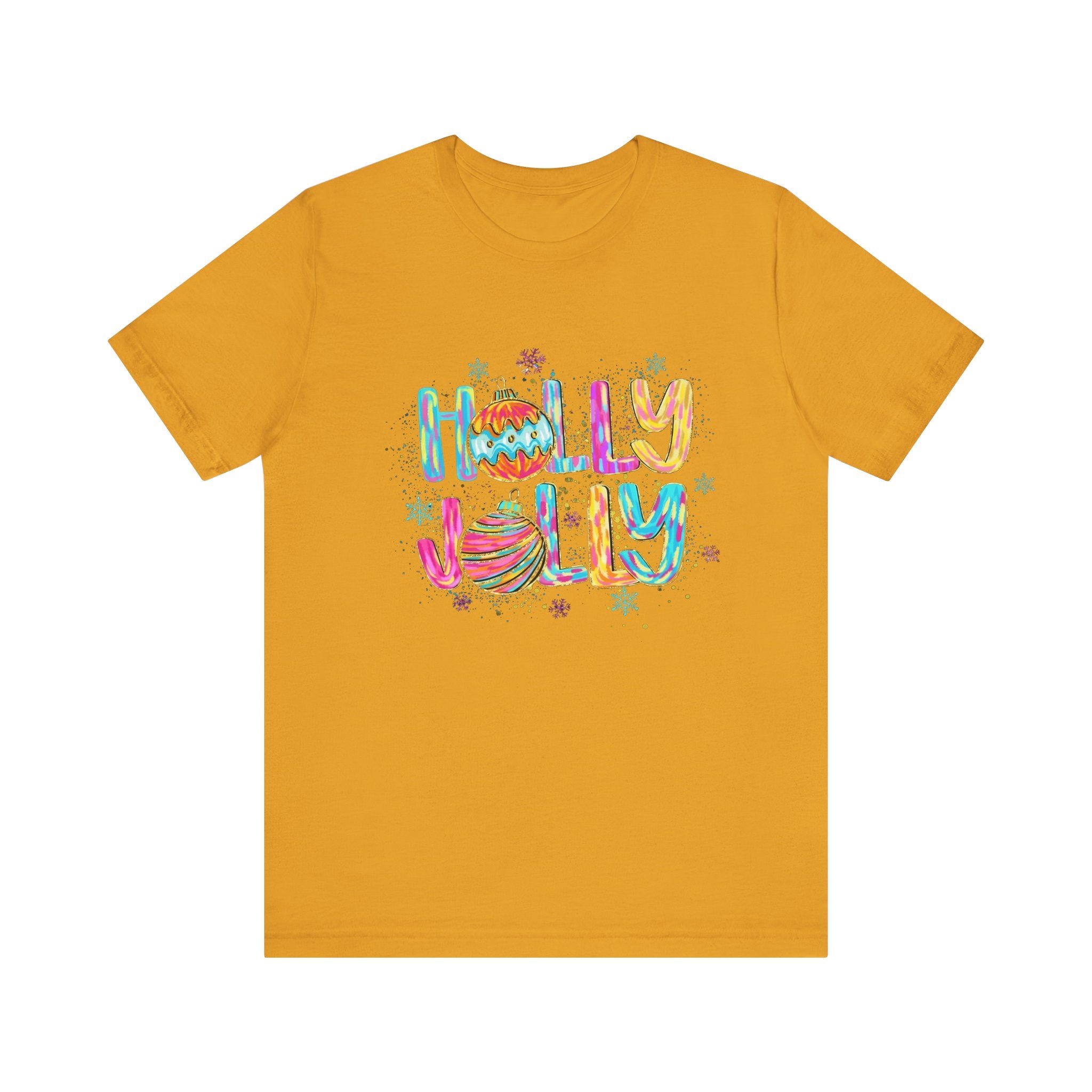 Joyful Holiday Unisex Tee | Perfect Christmas Gift, Festive Shirt, Holly Jolly Tee, Holiday Party Apparel, Cozy Winter Wear