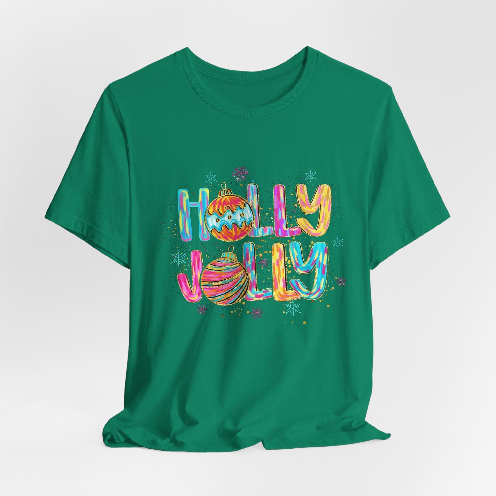 Joyful Holiday Unisex Tee | Perfect Christmas Gift, Festive Shirt, Holly Jolly Tee, Holiday Party Apparel, Cozy Winter Wear