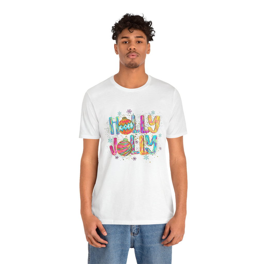 Joyful Holiday Unisex Tee | Perfect Christmas Gift, Festive Shirt, Holly Jolly Tee, Holiday Party Apparel, Cozy Winter Wear