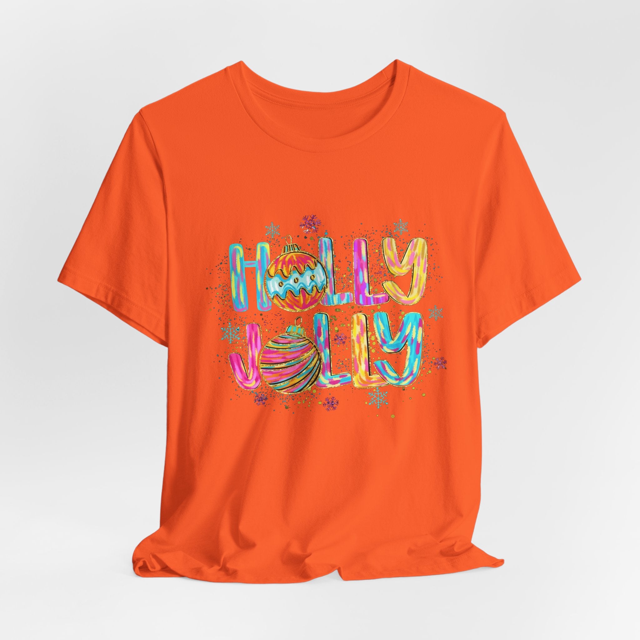 Joyful Holiday Unisex Tee | Perfect Christmas Gift, Festive Shirt, Holly Jolly Tee, Holiday Party Apparel, Cozy Winter Wear