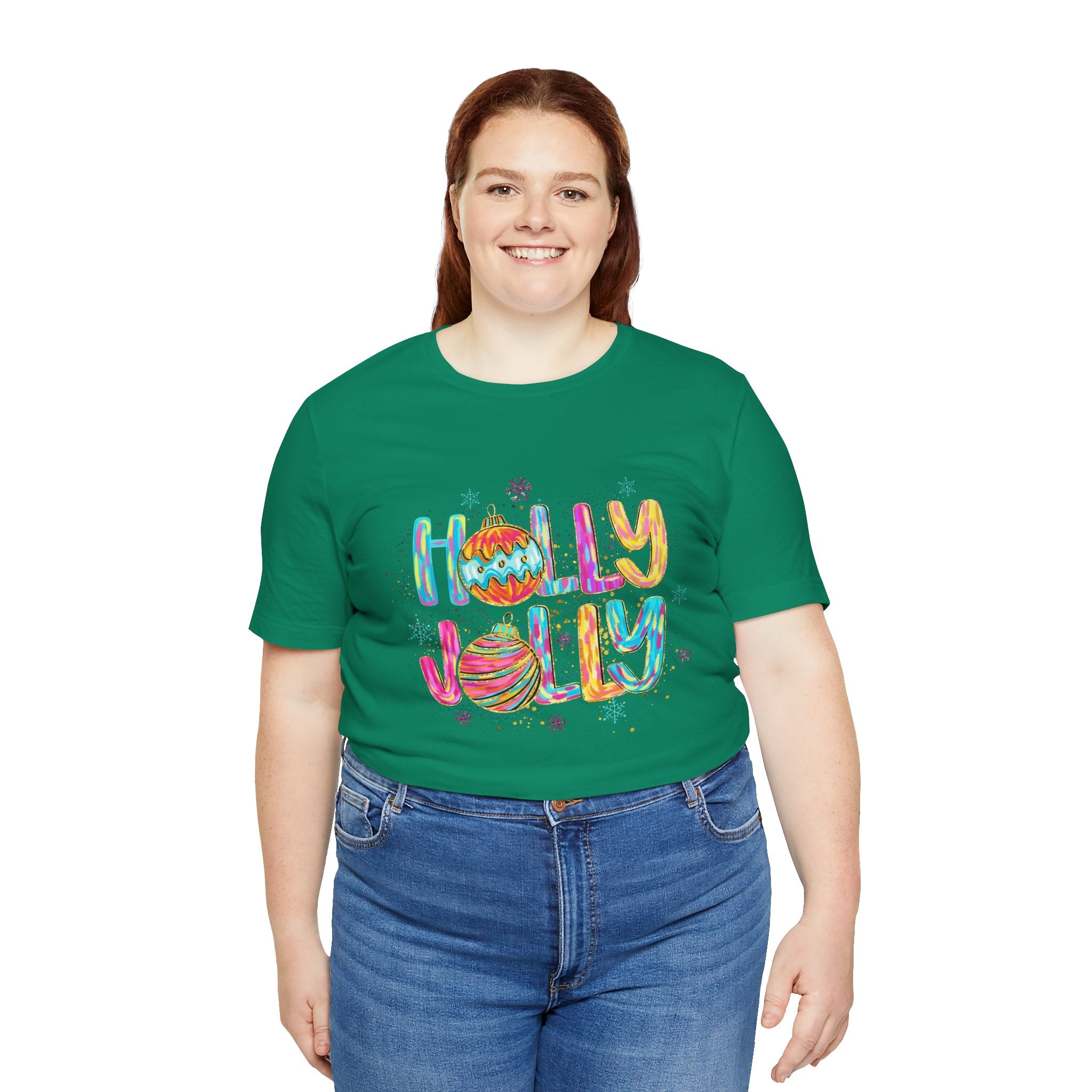 Joyful Holiday Unisex Tee | Perfect Christmas Gift, Festive Shirt, Holly Jolly Tee, Holiday Party Apparel, Cozy Winter Wear