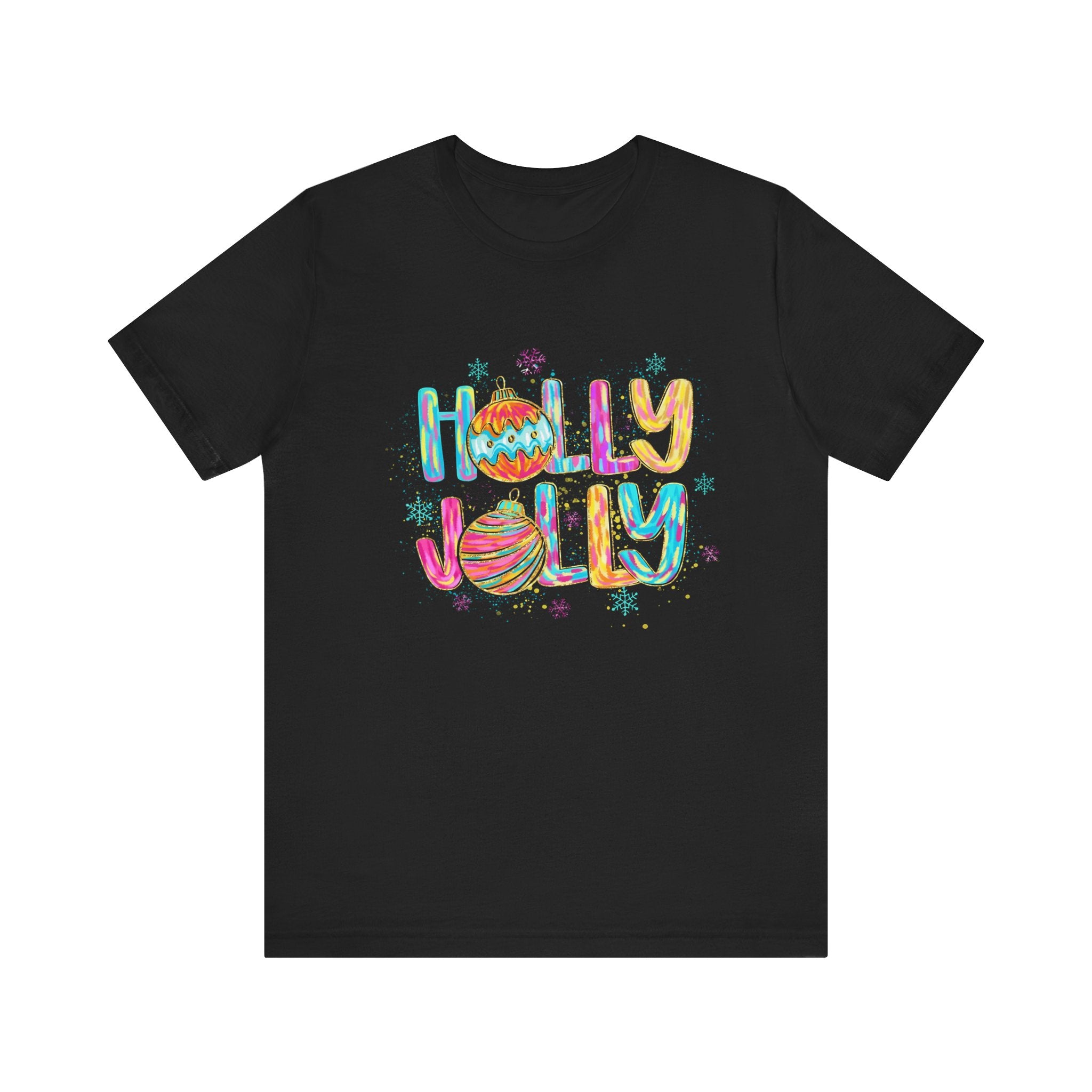Joyful Holiday Unisex Tee | Perfect Christmas Gift, Festive Shirt, Holly Jolly Tee, Holiday Party Apparel, Cozy Winter Wear