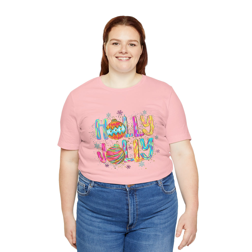 Joyful Holiday Unisex Tee | Perfect Christmas Gift, Festive Shirt, Holly Jolly Tee, Holiday Party Apparel, Cozy Winter Wear