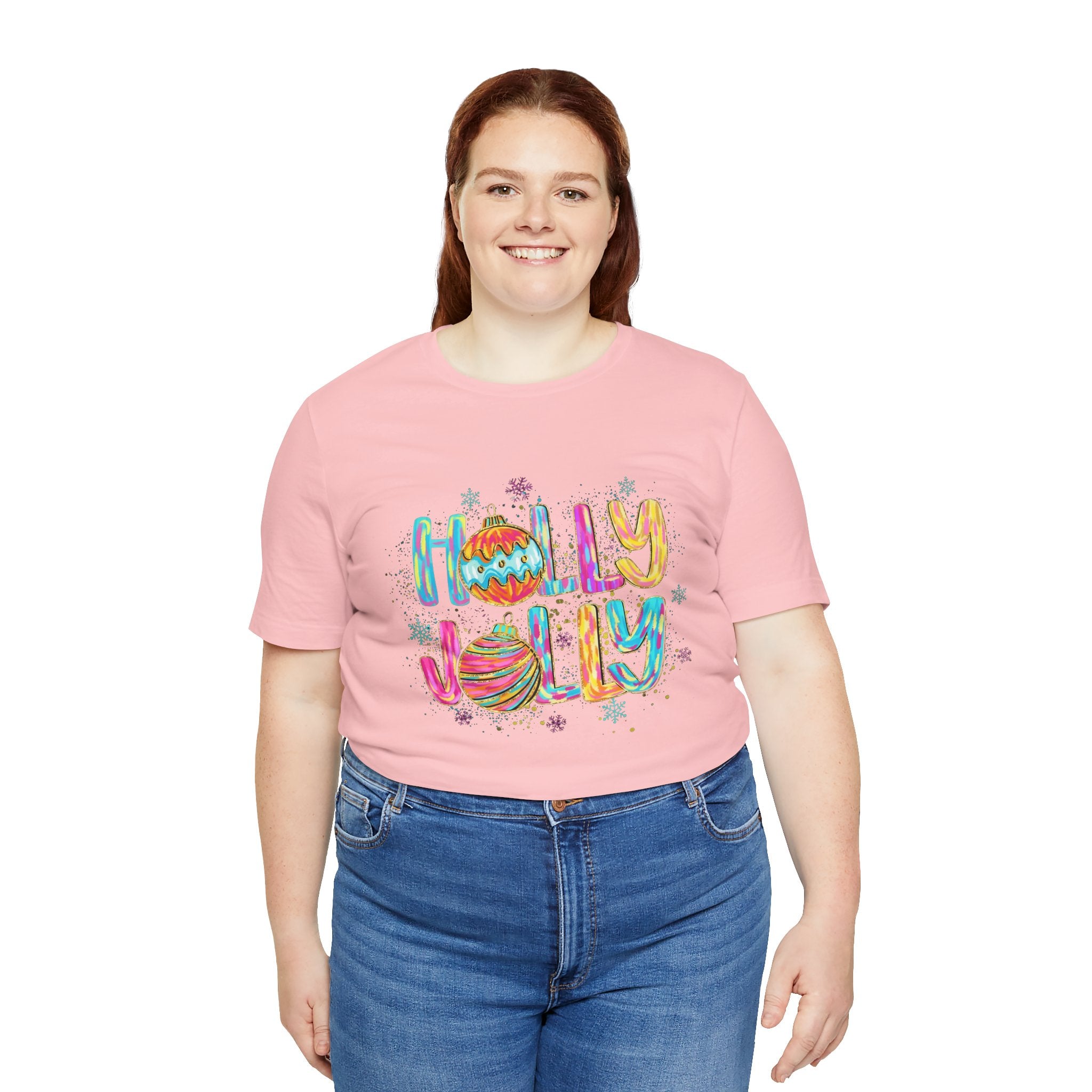 Joyful Holiday Unisex Tee | Perfect Christmas Gift, Festive Shirt, Holly Jolly Tee, Holiday Party Apparel, Cozy Winter Wear