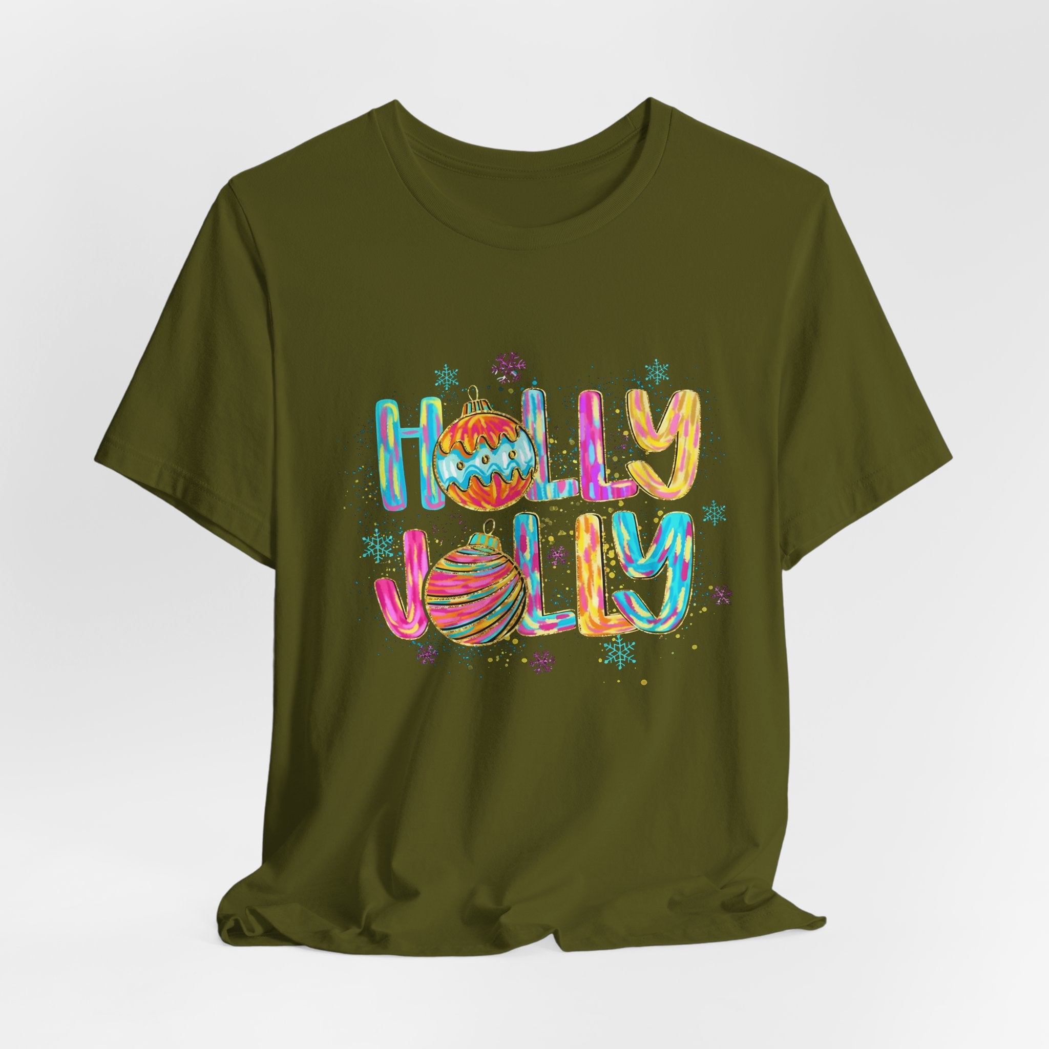 Joyful Holiday Unisex Tee | Perfect Christmas Gift, Festive Shirt, Holly Jolly Tee, Holiday Party Apparel, Cozy Winter Wear