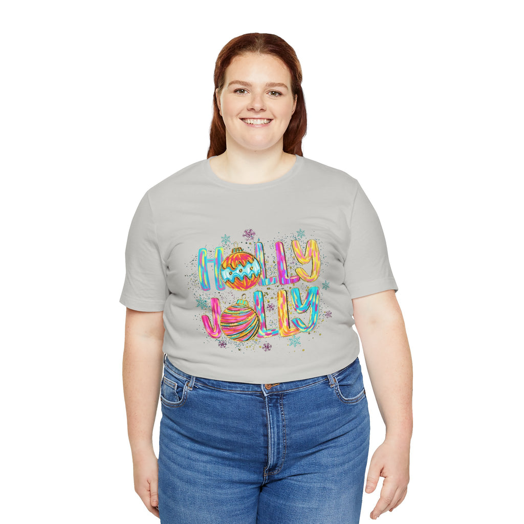 Joyful Holiday Unisex Tee | Perfect Christmas Gift, Festive Shirt, Holly Jolly Tee, Holiday Party Apparel, Cozy Winter Wear