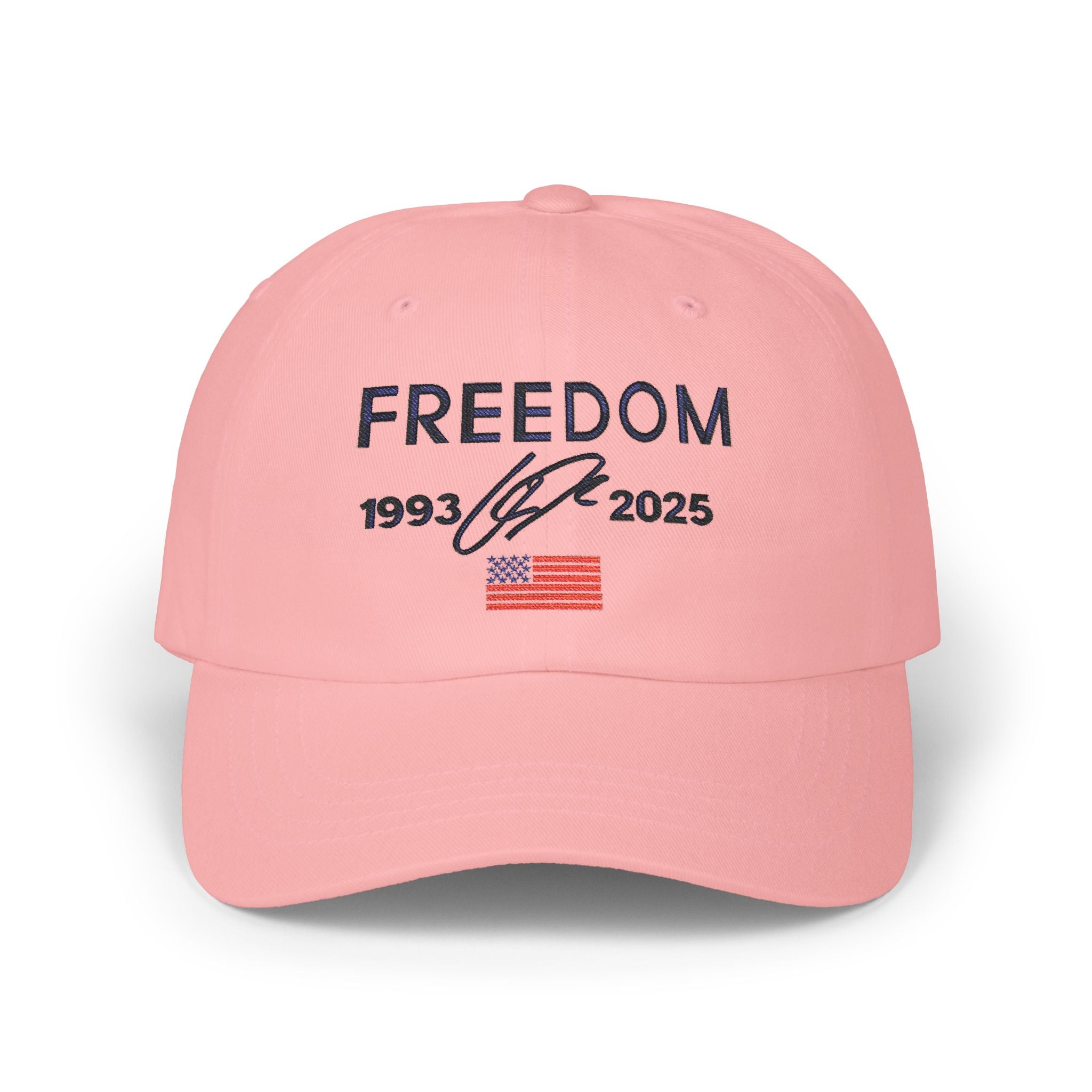 Freedom 1993–2025 Embroidered Hat, American Flag Stitch Design, Patriotic Baseball Cap, USA Pride Embroidery Hat, Independence Gift