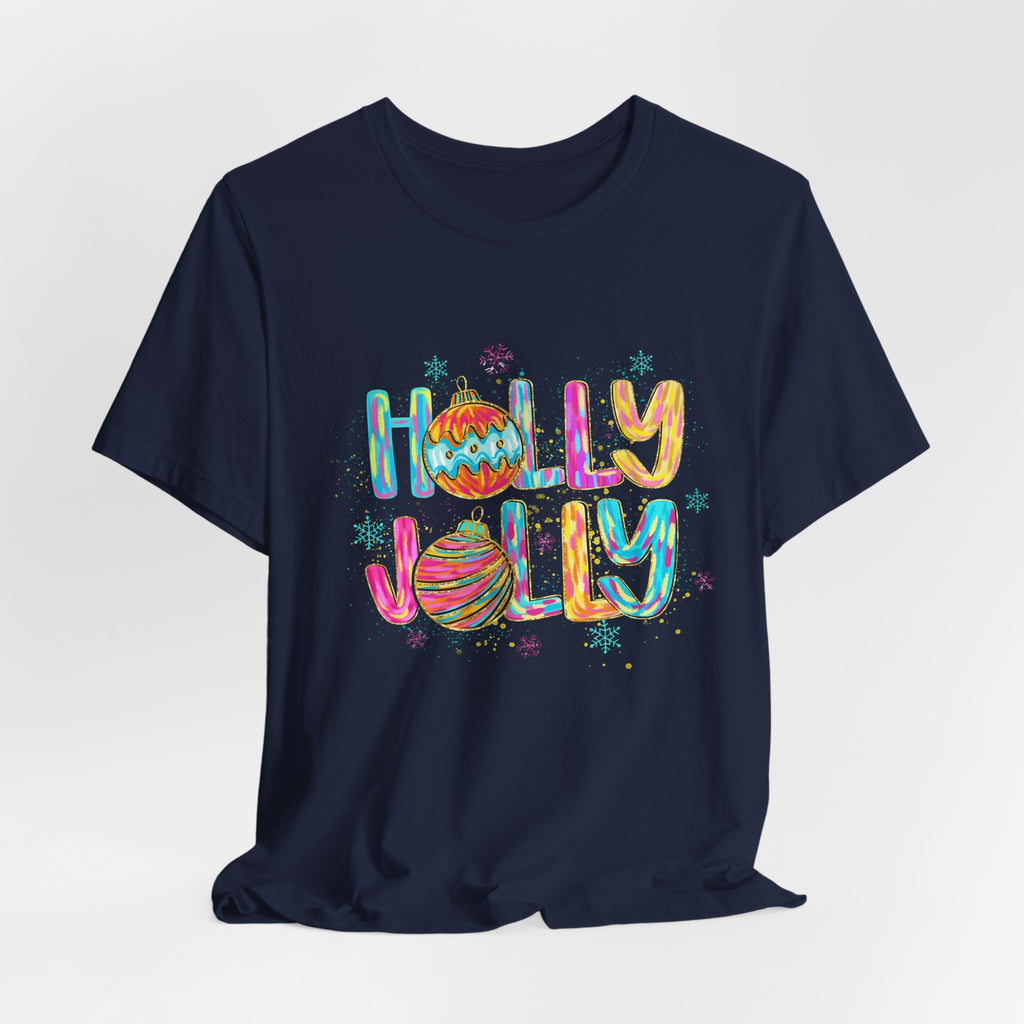 Joyful Holiday Unisex Tee | Perfect Christmas Gift, Festive Shirt, Holly Jolly Tee, Holiday Party Apparel, Cozy Winter Wear