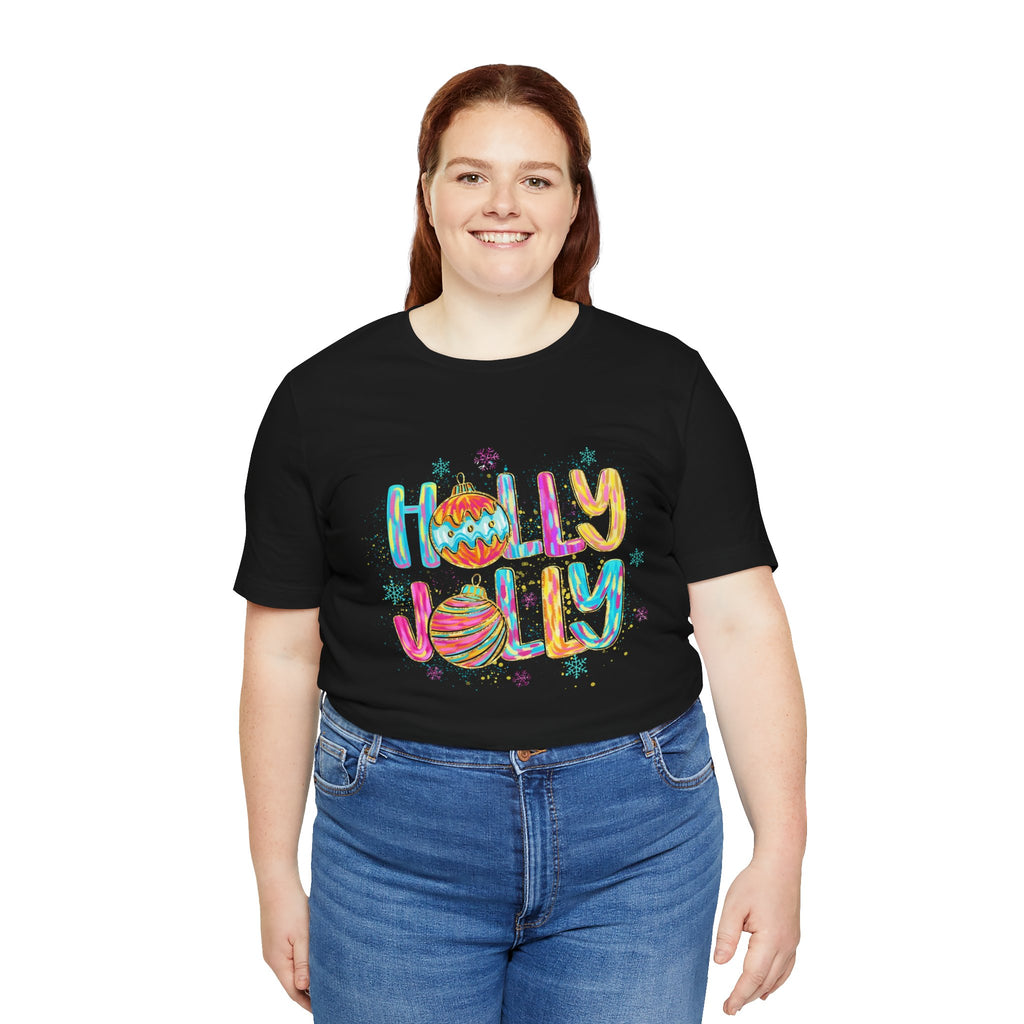 Joyful Holiday Unisex Tee | Perfect Christmas Gift, Festive Shirt, Holly Jolly Tee, Holiday Party Apparel, Cozy Winter Wear