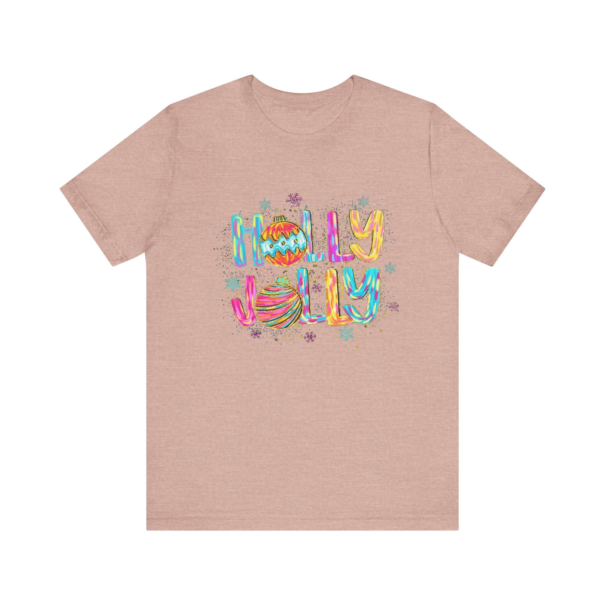 Joyful Holiday Unisex Tee | Perfect Christmas Gift, Festive Shirt, Holly Jolly Tee, Holiday Party Apparel, Cozy Winter Wear