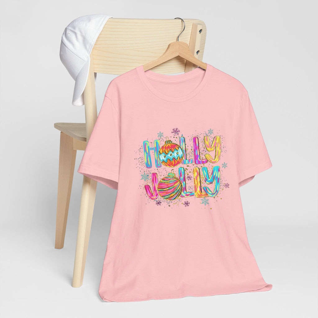 Joyful Holiday Unisex Tee | Perfect Christmas Gift, Festive Shirt, Holly Jolly Tee, Holiday Party Apparel, Cozy Winter Wear