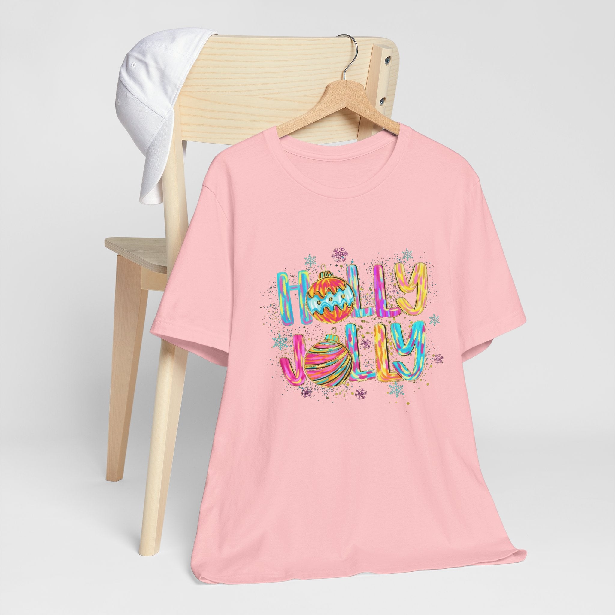 Joyful Holiday Unisex Tee | Perfect Christmas Gift, Festive Shirt, Holly Jolly Tee, Holiday Party Apparel, Cozy Winter Wear
