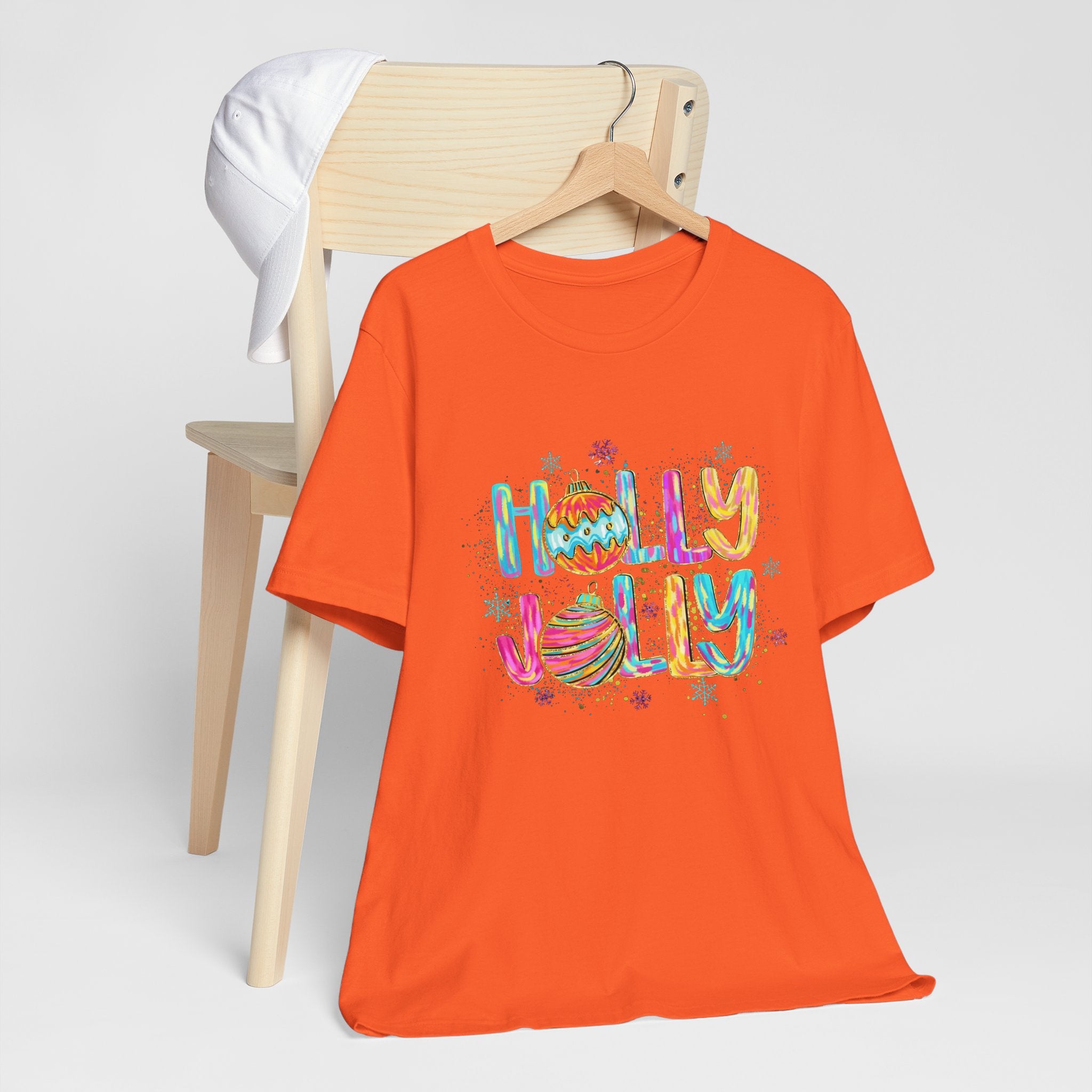 Joyful Holiday Unisex Tee | Perfect Christmas Gift, Festive Shirt, Holly Jolly Tee, Holiday Party Apparel, Cozy Winter Wear