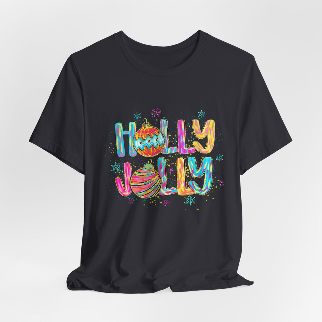 Joyful Holiday Unisex Tee | Perfect Christmas Gift, Festive Shirt, Holly Jolly Tee, Holiday Party Apparel, Cozy Winter Wear
