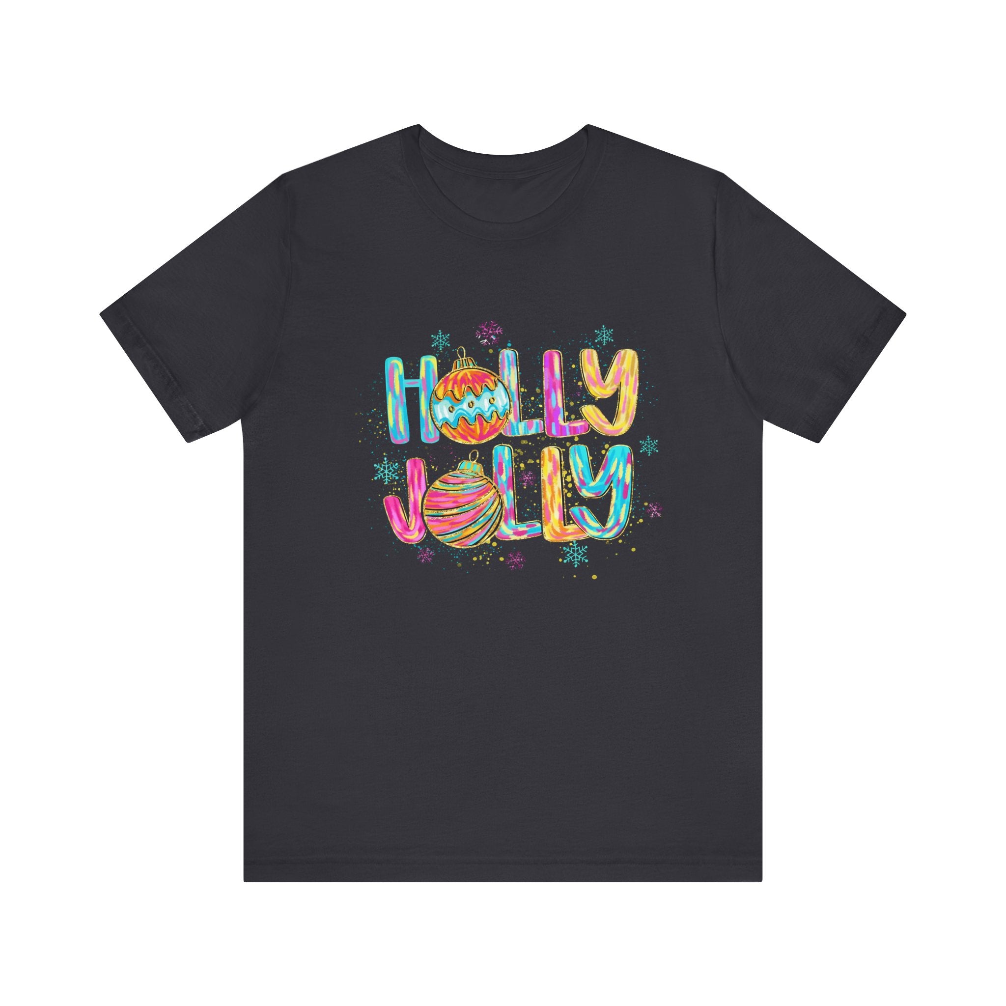 Joyful Holiday Unisex Tee | Perfect Christmas Gift, Festive Shirt, Holly Jolly Tee, Holiday Party Apparel, Cozy Winter Wear