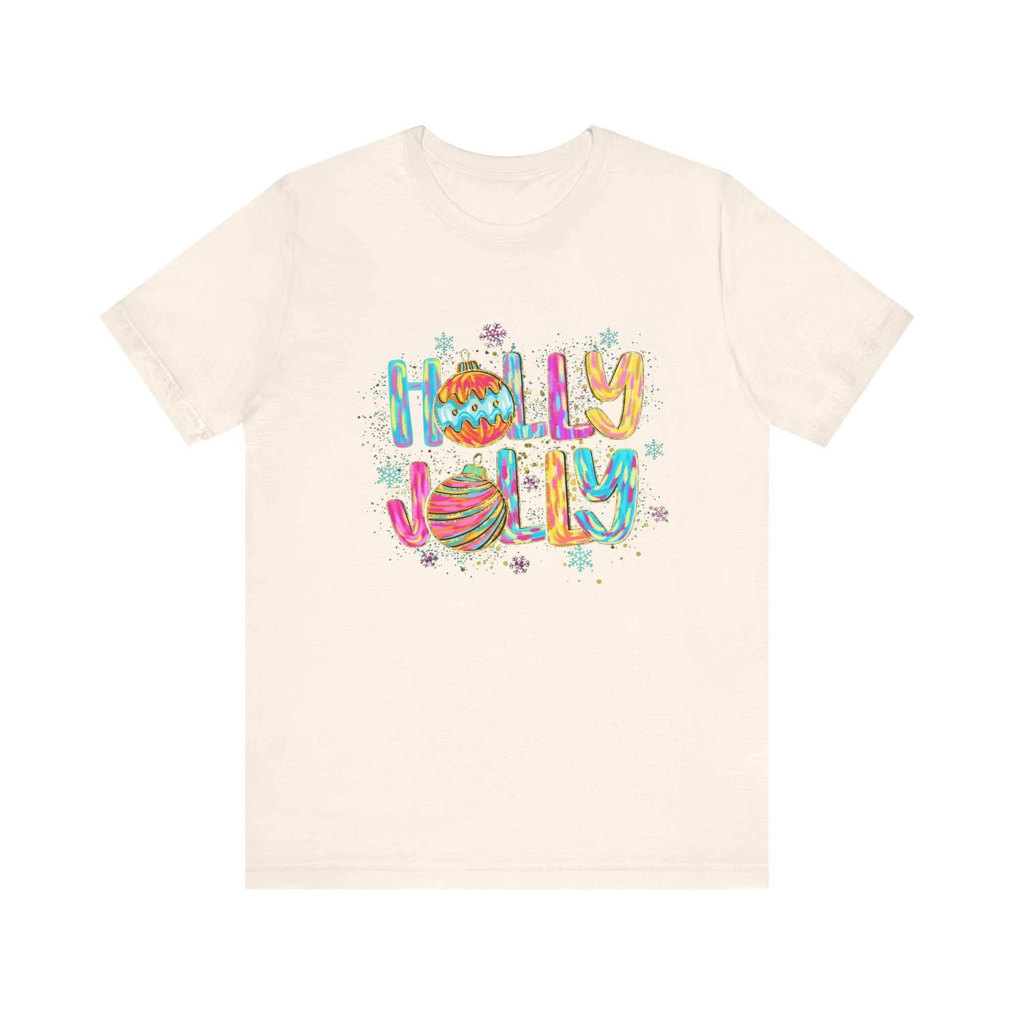Joyful Holiday Unisex Tee | Perfect Christmas Gift, Festive Shirt, Holly Jolly Tee, Holiday Party Apparel, Cozy Winter Wear