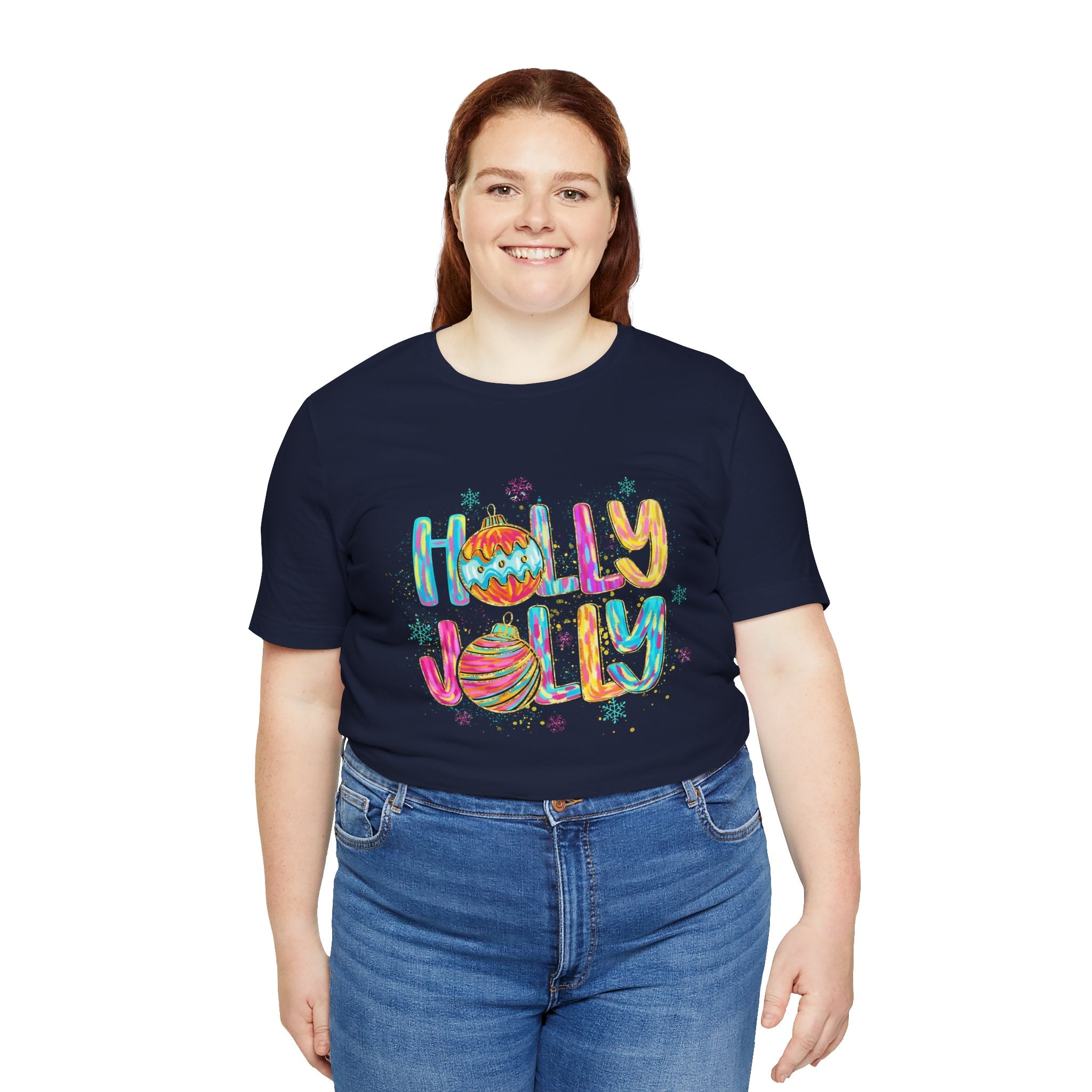 Joyful Holiday Unisex Tee | Perfect Christmas Gift, Festive Shirt, Holly Jolly Tee, Holiday Party Apparel, Cozy Winter Wear