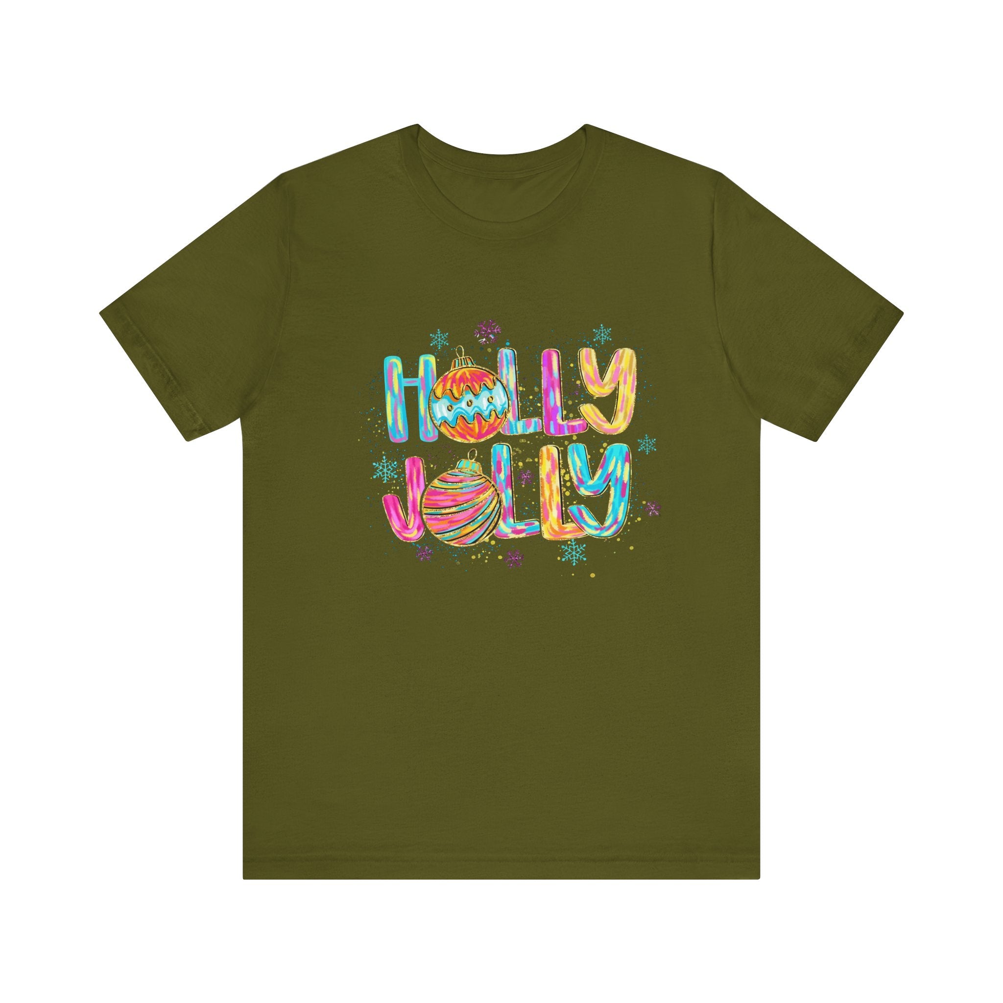 Joyful Holiday Unisex Tee | Perfect Christmas Gift, Festive Shirt, Holly Jolly Tee, Holiday Party Apparel, Cozy Winter Wear