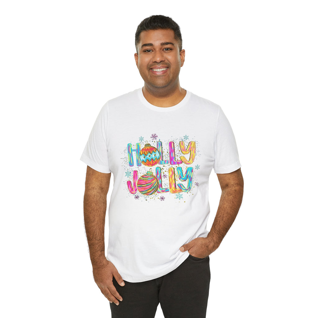 Joyful Holiday Unisex Tee | Perfect Christmas Gift, Festive Shirt, Holly Jolly Tee, Holiday Party Apparel, Cozy Winter Wear