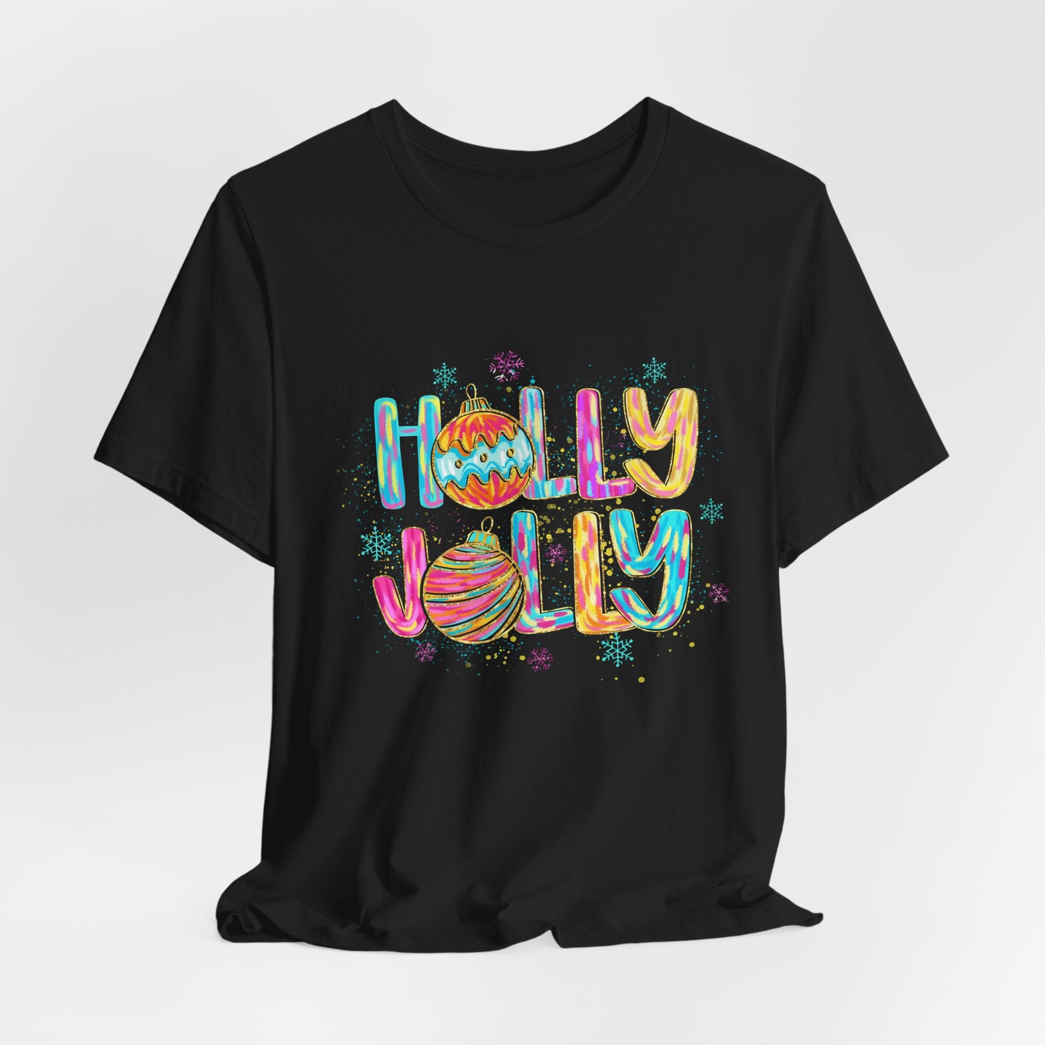 Joyful Holiday Unisex Tee | Perfect Christmas Gift, Festive Shirt, Holly Jolly Tee, Holiday Party Apparel, Cozy Winter Wear