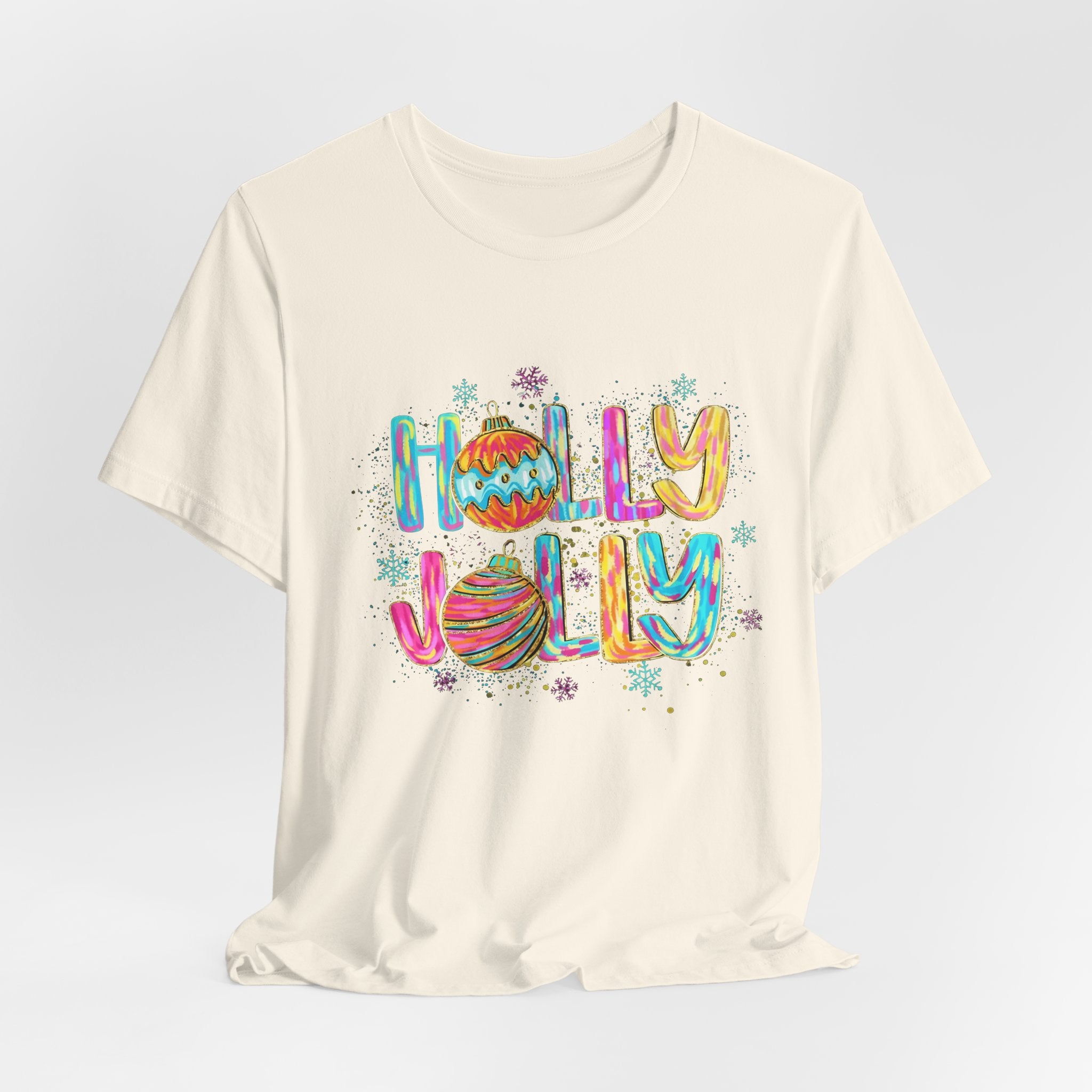 Joyful Holiday Unisex Tee | Perfect Christmas Gift, Festive Shirt, Holly Jolly Tee, Holiday Party Apparel, Cozy Winter Wear