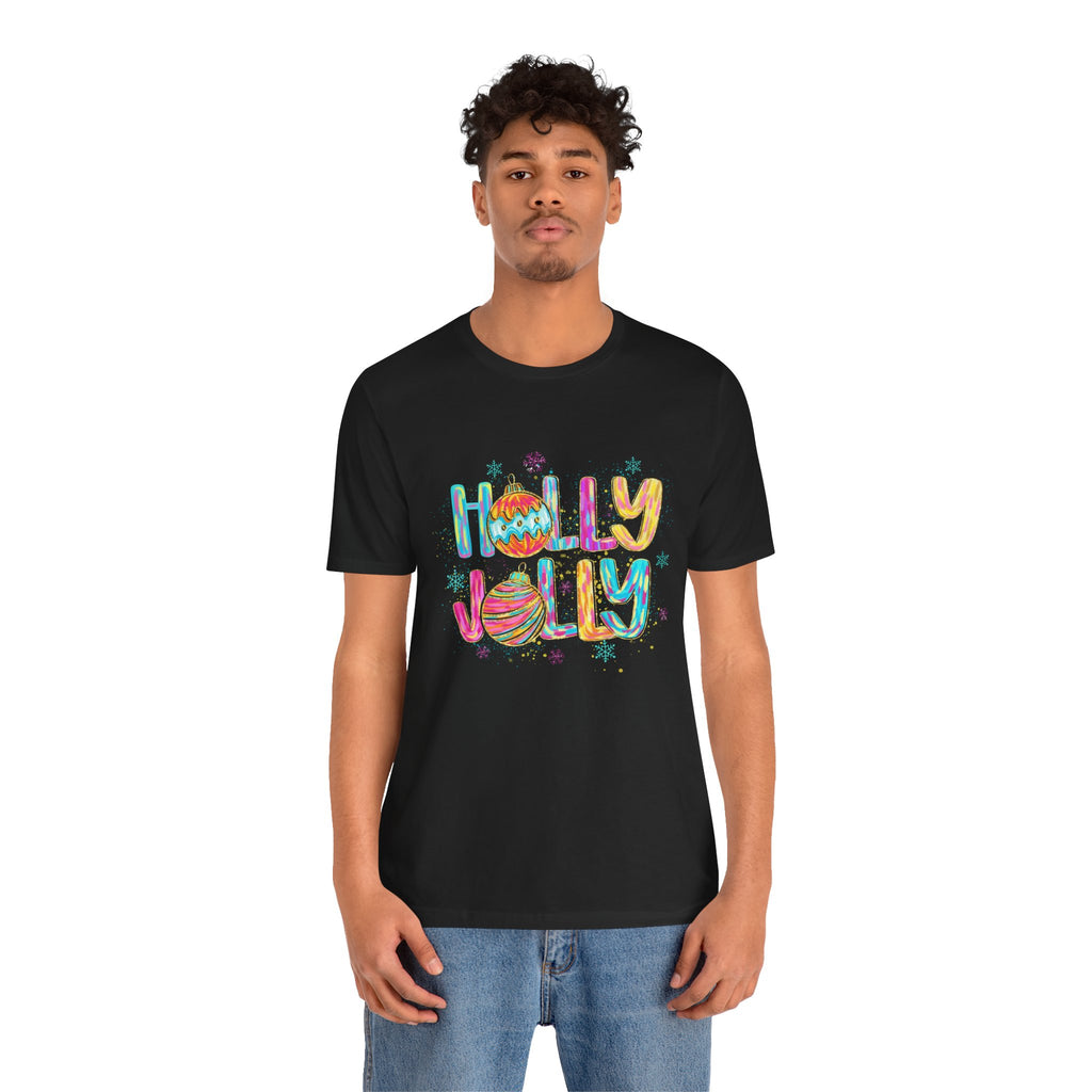 Joyful Holiday Unisex Tee | Perfect Christmas Gift, Festive Shirt, Holly Jolly Tee, Holiday Party Apparel, Cozy Winter Wear